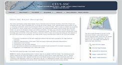 Desktop Screenshot of ceus-ssc.com