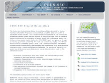 Tablet Screenshot of ceus-ssc.com